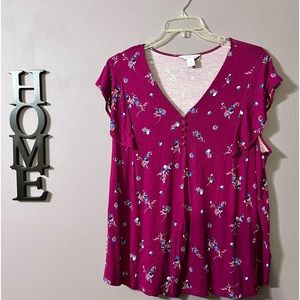 Liz Claiborne blouse size 1X